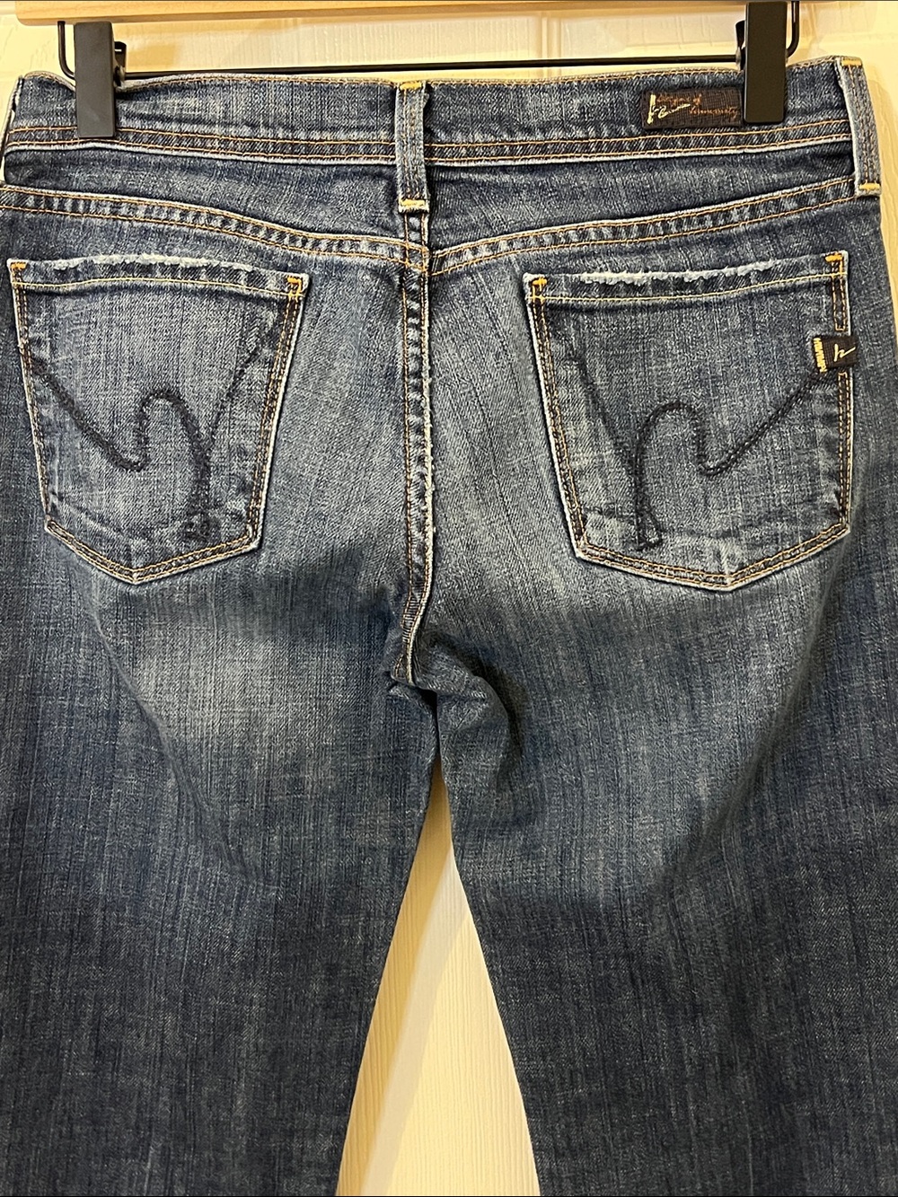 Citizens Of Humanity COH Jeans Ingrid #002 Low Waist Flair Flare Stretchy Boot - Picture 5 of 16